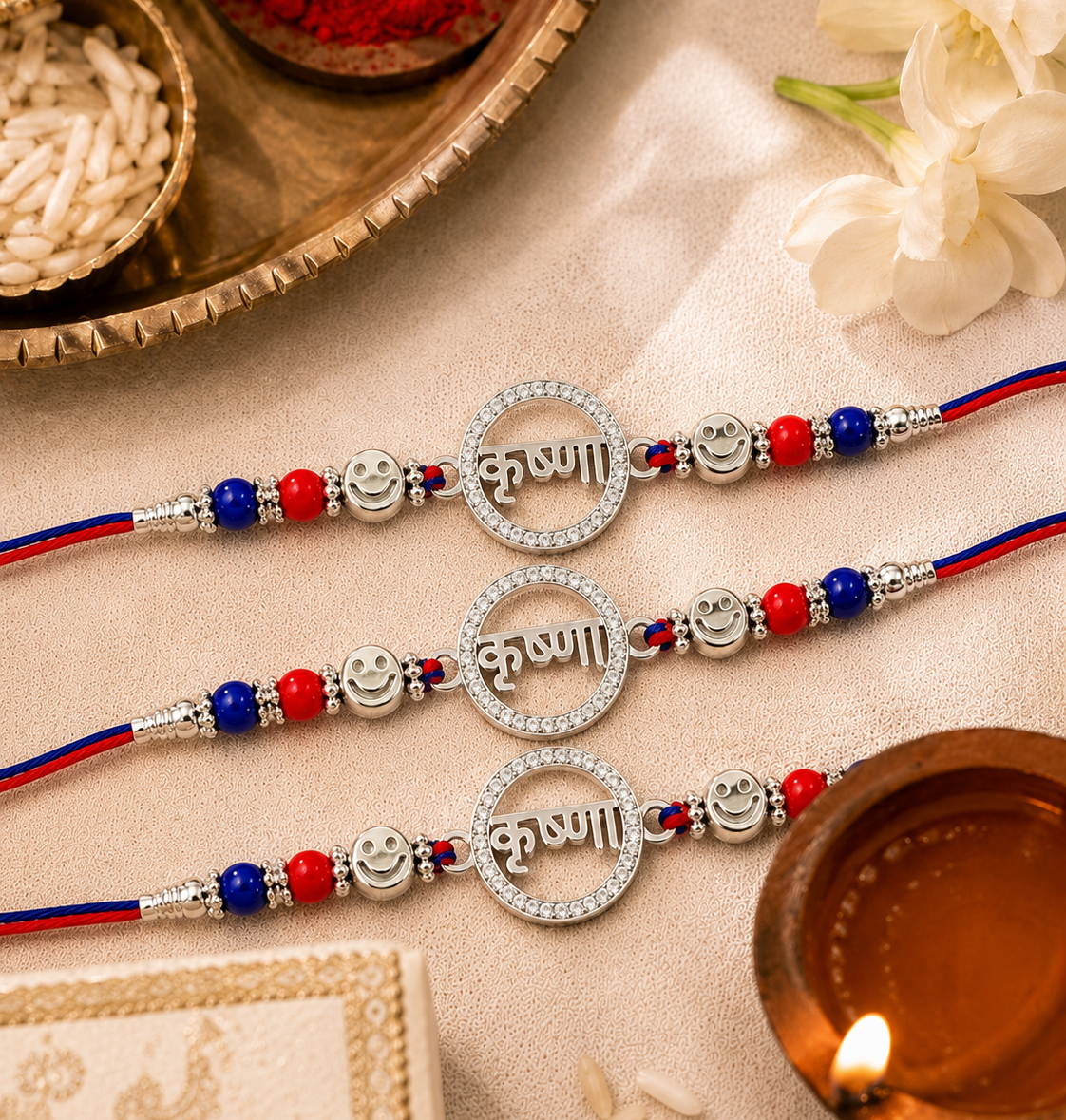 krishna-in-circle-rakhi-trio