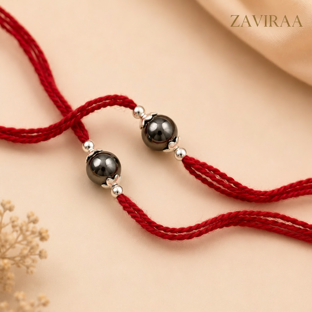 pyrite-silver-rakhi