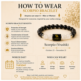 Scorpio Bracelet | Vrishchik Rashi Bracelet | Zaviraa