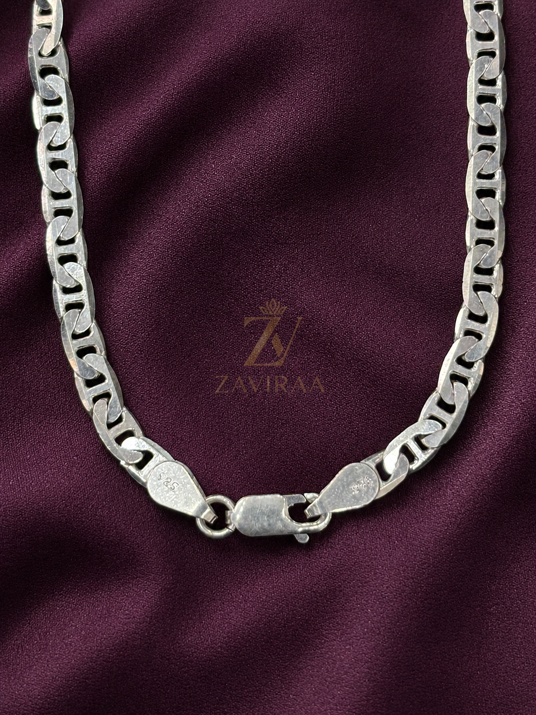 925 Silver Trishul Pendant / Chain Pendant I 925 Silver Unique Designer Trishul Chain Pendant I Most Trending Silver Trishul Pendant with Chain